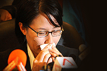 elizabeth wong press conference on her offer of resignation from selangor exco post 170209 01