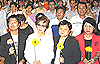 ngo support elizabeth 170209 holding flowers