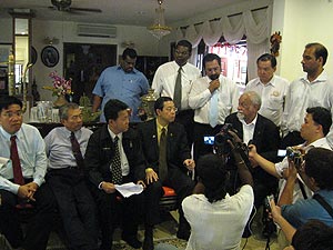 karpal singh live 9mm bullets warning letter on sultan and malay rights 200209 05