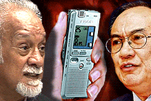 zaki azmi and karpal singh and audio tape evidence