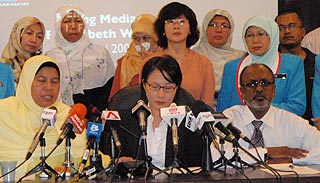 elizabeth wong press conference on her offer of resignation from selangor exco post 170209 05