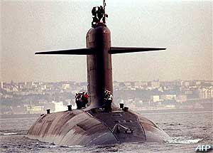 british and french nuclear submarine crash in atlantic ocean 160209