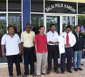 pkr youth perlis police report against sprm macc 230209