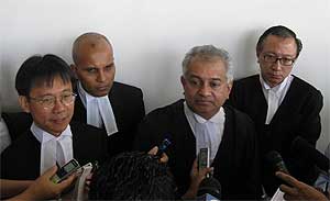 perak state govt crisis 030309 pakatan lawyers