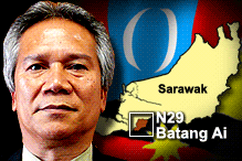 nicholas bawin pkr candidate for batang air sarawak state seat 270209