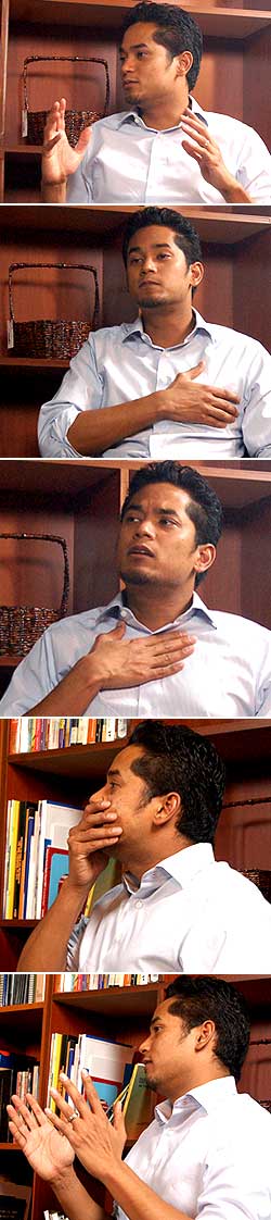 khairy jamaluddin interview 030309 sequence