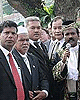 perak state govt crisis state adun assemble under the rain tree 030309