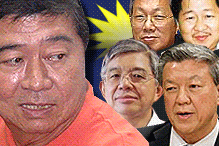 ling liong sik and chua soi lek , ting chew peh, donald lim and tan chai ho