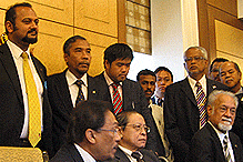 gobind suspended from parliament 160309