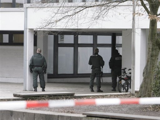 Germany school massacre by Tim Kretschmer in Winnenden
