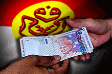 umno and corruption bribe money