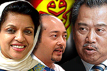 muhyiddin shahrizat mukhriz 120309