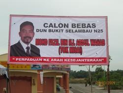 bukit selambau indepandent candidate mohd fazil banner.jpg