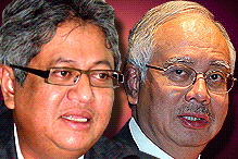 zaid ibrahim and najib