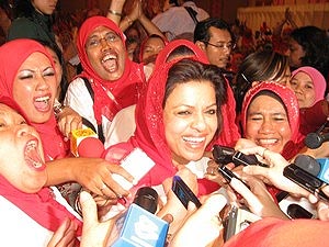 shahrizat wanita umno victory 250309 2