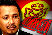 norza zakaria barred from umno contest 230309