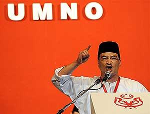 umno youth 2009 agm 250309 hishammuddin