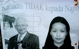 bukit gantang nomination day najib altantuya and cartoons 290309 02