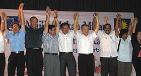 bukit selambau by election chua soi lek mca s ganesan dinner event 300309 0