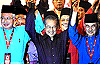 najib mahathir pak lah umno 2009 agm final day 280309