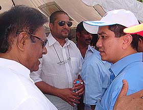 bukit selambau nomination day vips samy vellu hishammuddin shahrizat azmin ali 290309 02