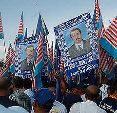 bukit gantang nomination day bn vip side 290309 09