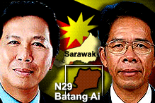 jawah gerang malcolm mussen batang ai by election 280309