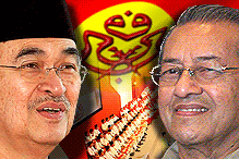 mahathir pak lah umno 2009