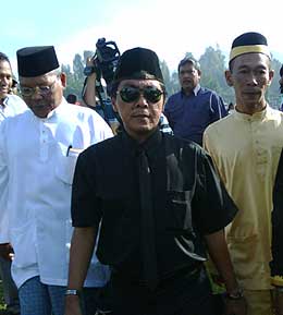 bukit gantang by election 290309 bebas independent candidate