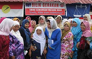 bukit gantang by election shahrizat ismail matang road campaign 310309 07