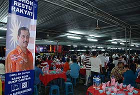 bukit gantang bn campaign 010409