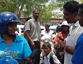 bukit selambau by election pkr candidate s manikumar campaign 300309 06