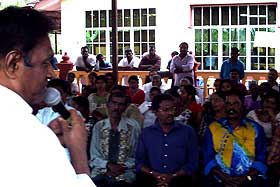 bukit selambau by election samy vellu ceramah 010409 03