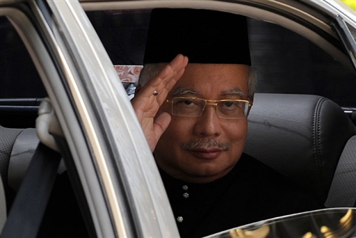 Najib Abdul Razak takes over as prime minister in Putrajaya