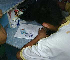 gantang by election 030409 bn operation room copy voters nama and ic 01