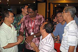 bukit selambau by election anwar dinner function 040409 01