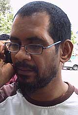 hindraf penang split into two factions 040409 Sanjeeviramah Subramani
