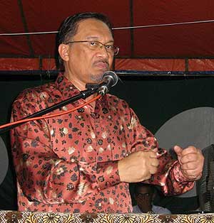 anwar bukit gantang byelection ceramah 030401 05