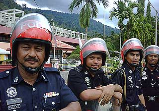 bukit gantang election day police fru team 070409
