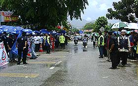 bukit gantang election day heavy rain 070409 03
