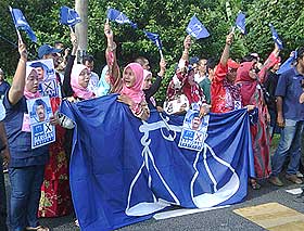 bukit gantang election day 070409 09