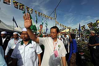 bukit gantang election day afp photos 070409 03