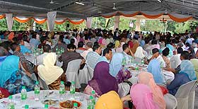 bukit gantang by election mahathir ceramah and luncheon 060409 05