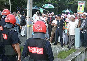 bukit gantang election day 070409 07