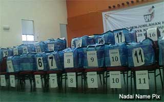 batang ai counting of votes bn malcolm mussem lamoh won 070409 02