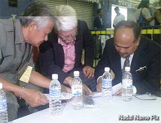 batang ai counting of votes bn malcolm mussem lamoh won 070409 03