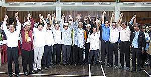 gantang by election 070409 pas nizar win result announce 02