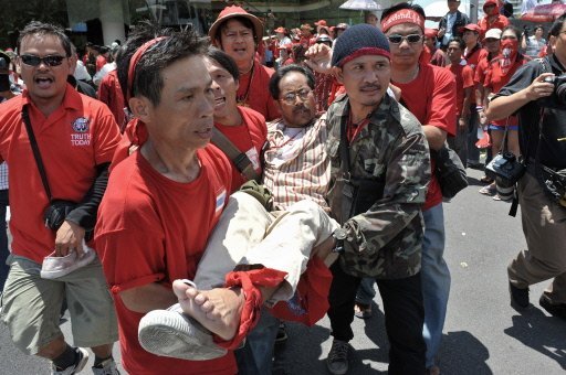 Thai protesters storm Asean summit in Pattaya, Thailand
