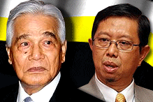 sultan azlan and nizar jamaluddin