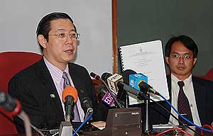 guan eng pc on land and quary issue 220409